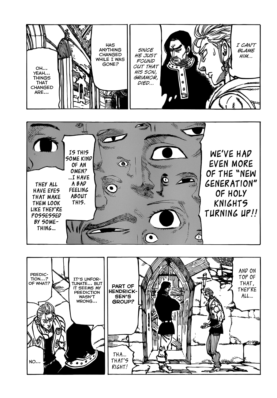 Nanatsu no Taizai Chapter 60 page 4 - Chapter 60: A Creeping Chaos