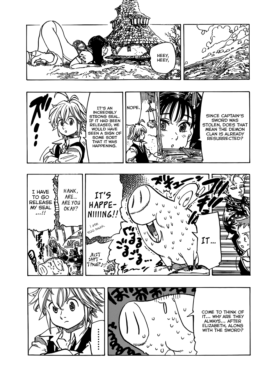 Nanatsu no Taizai Chapter 61 page 10 - Chapter 61: The Legends Get Stirred Up
