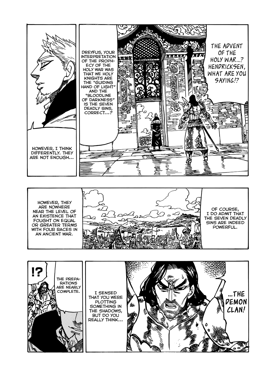 Nanatsu no Taizai Chapter 61 page 6 - Chapter 61: The Legends Get Stirred Up