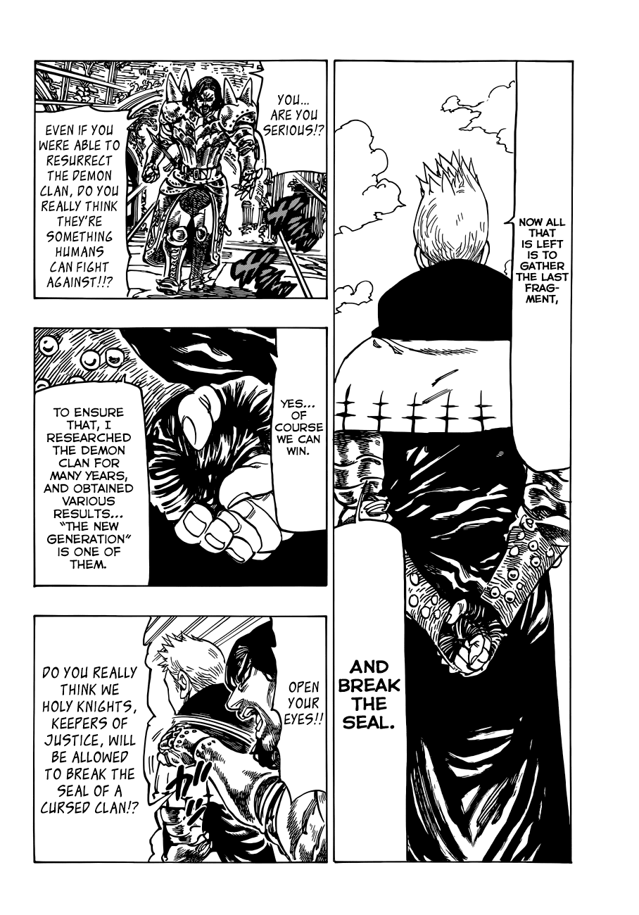 Nanatsu no Taizai Chapter 61 page 7 - Chapter 61: The Legends Get Stirred Up