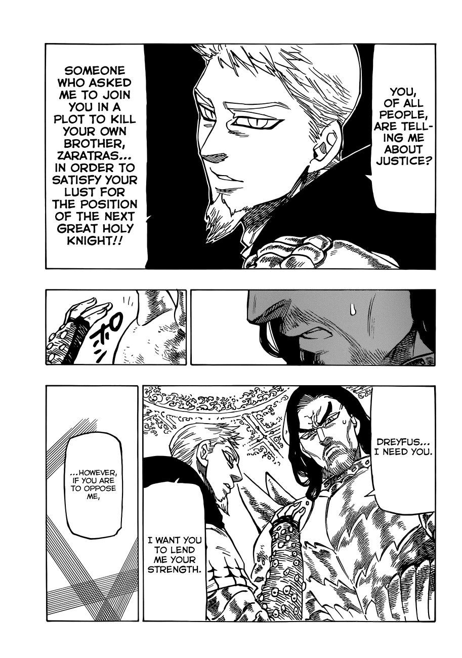 Nanatsu no Taizai Chapter 61 page 8 - Chapter 61: The Legends Get Stirred Up