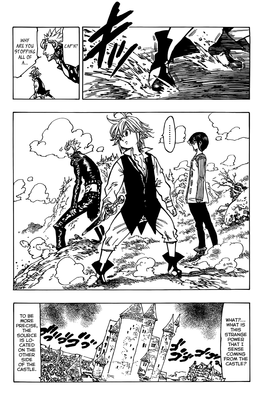Nanatsu no Taizai Chapter 62 page 13 - Chapter 62: The Devil Won't Stop