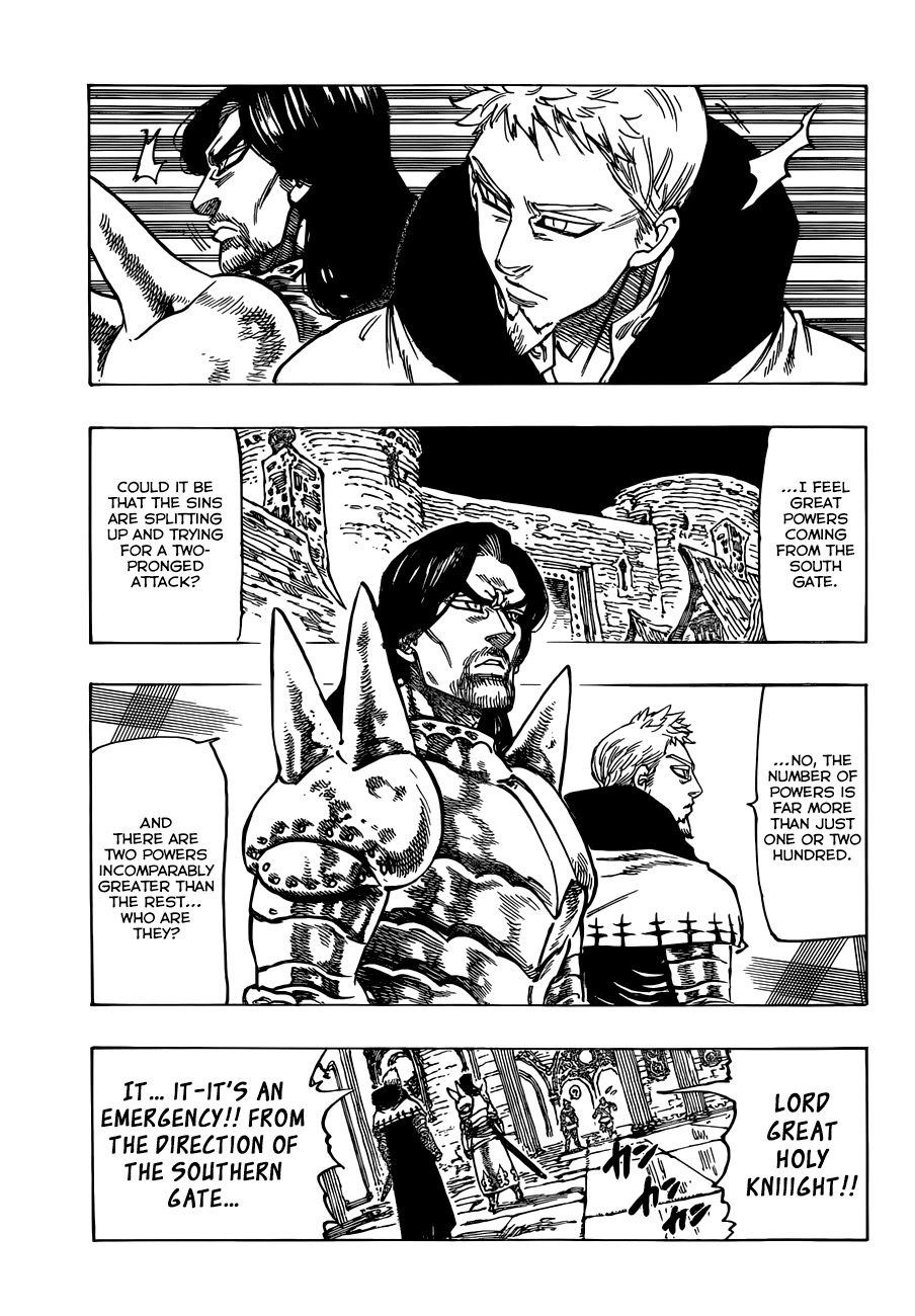 Nanatsu no Taizai Chapter 62 page 14 - Chapter 62: The Devil Won't Stop