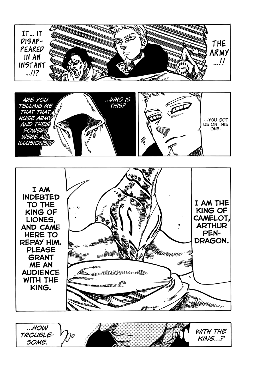 Nanatsu no Taizai Chapter 63 page 10 - Chapter 63: Arthur Pendragon
