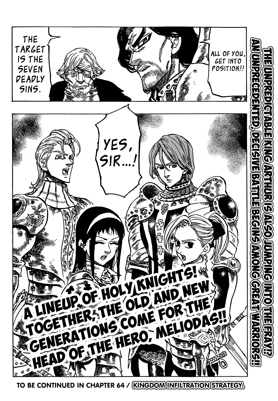 Nanatsu no Taizai Chapter 63 page 20 - Chapter 63: Arthur Pendragon