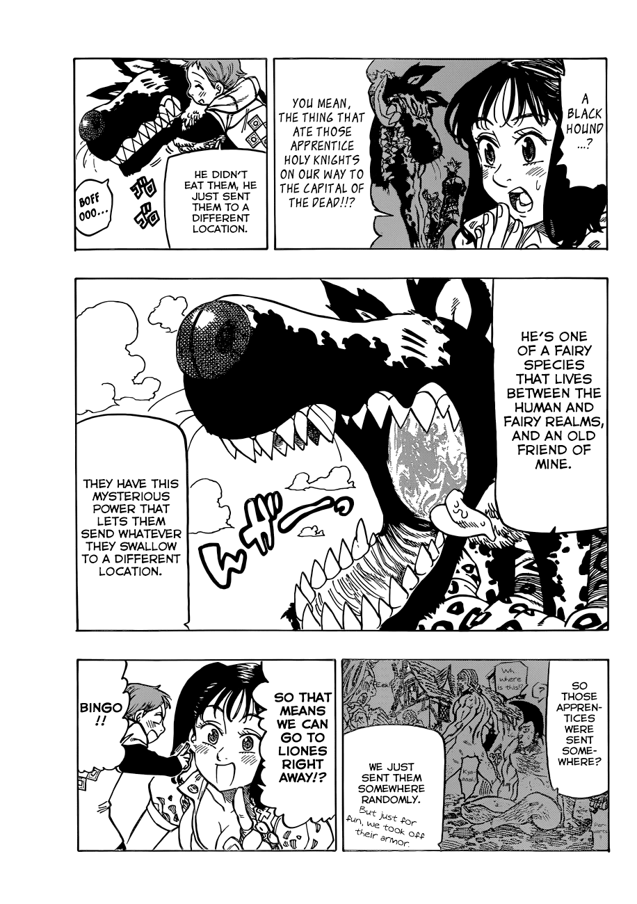 Nanatsu no Taizai Chapter 64 page 10 - Chapter 64: Strategy To Invade The Kingdom