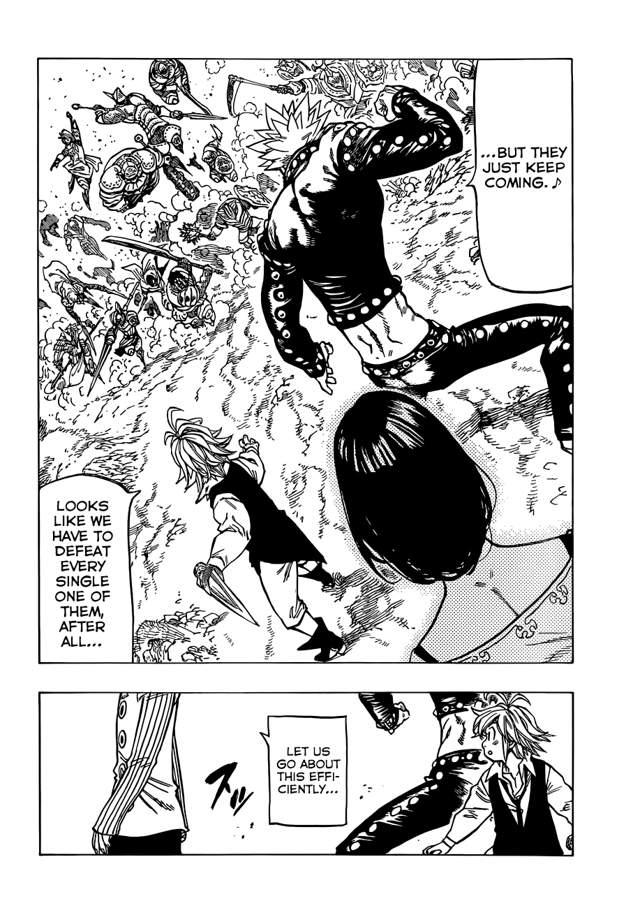 Nanatsu no Taizai Chapter 64 page 15 - Chapter 64: Strategy To Invade The Kingdom