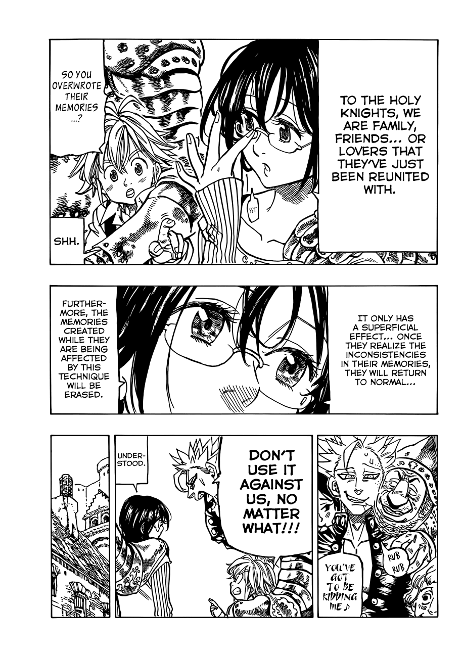 Nanatsu no Taizai Chapter 64 page 19 - Chapter 64: Strategy To Invade The Kingdom