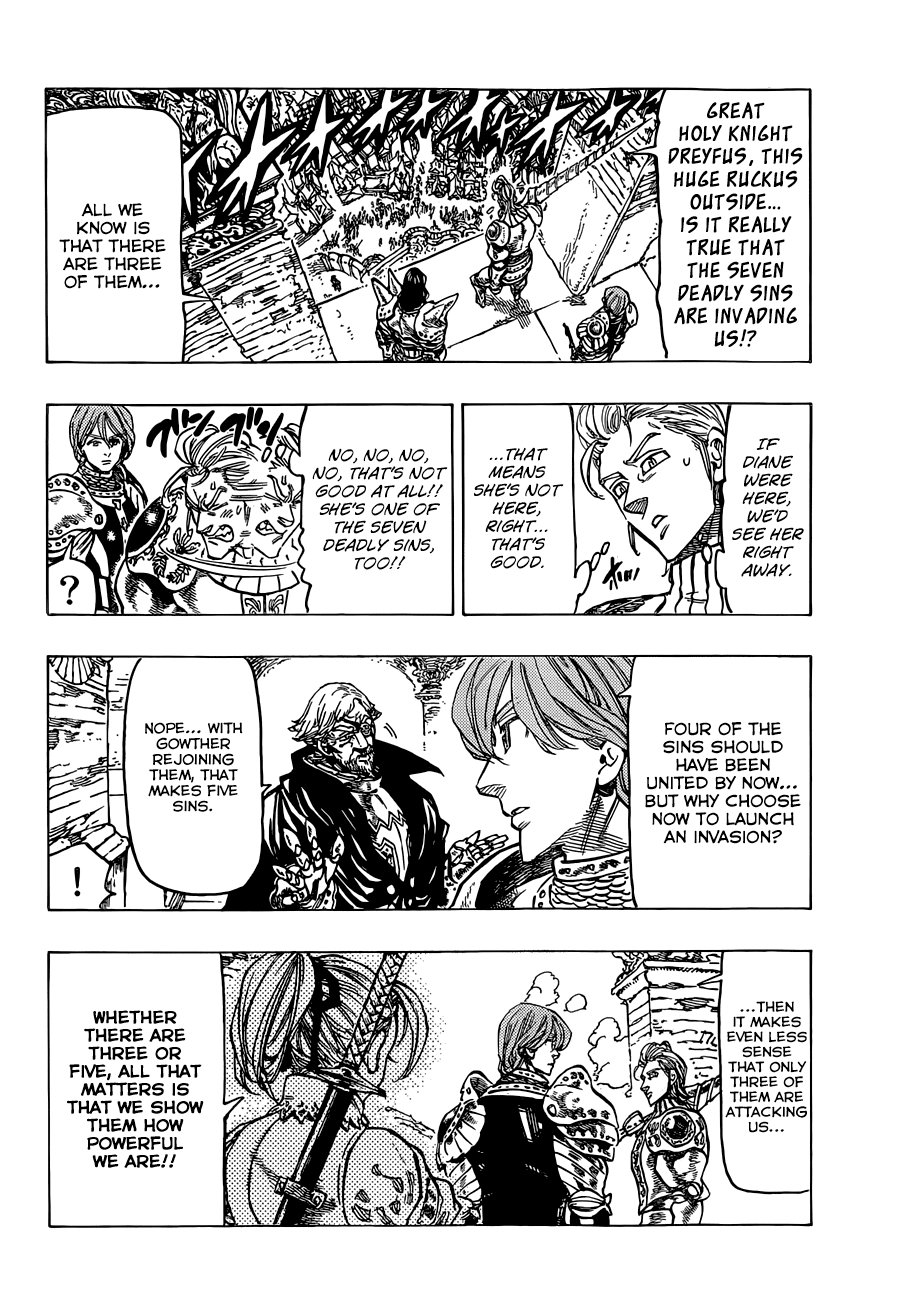 Nanatsu no Taizai Chapter 64 page 3 - Chapter 64: Strategy To Invade The Kingdom