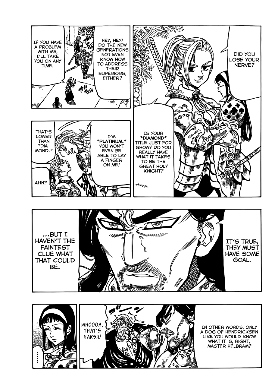 Nanatsu no Taizai Chapter 64 page 4 - Chapter 64: Strategy To Invade The Kingdom