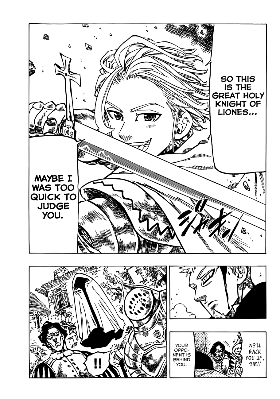 Nanatsu no Taizai Chapter 65 page 10 - Chapter 65: Inescapable Collision