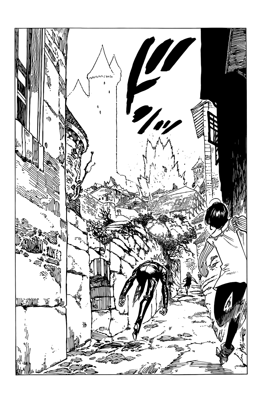 Nanatsu no Taizai Chapter 65 page 13 - Chapter 65: Inescapable Collision