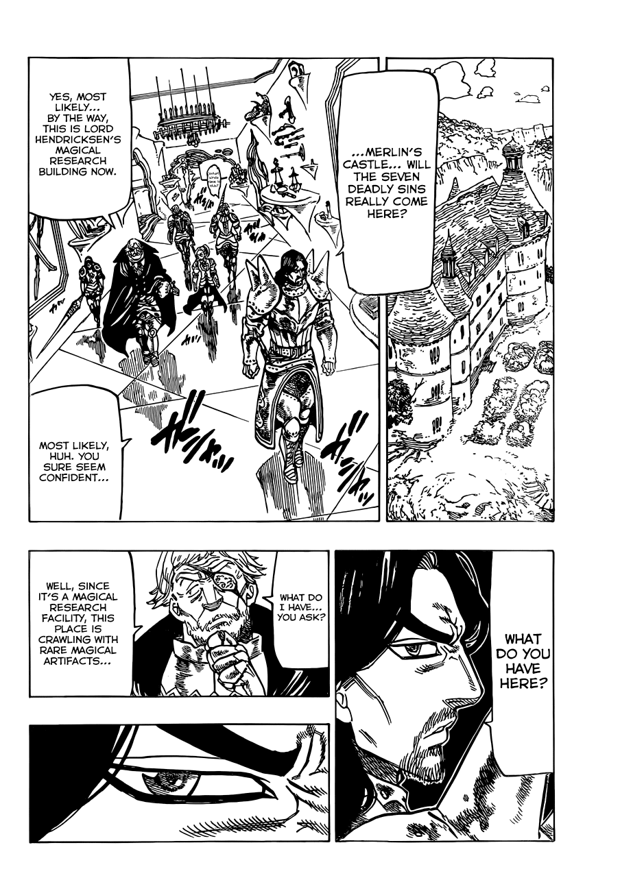 Nanatsu no Taizai Chapter 65 page 15 - Chapter 65: Inescapable Collision