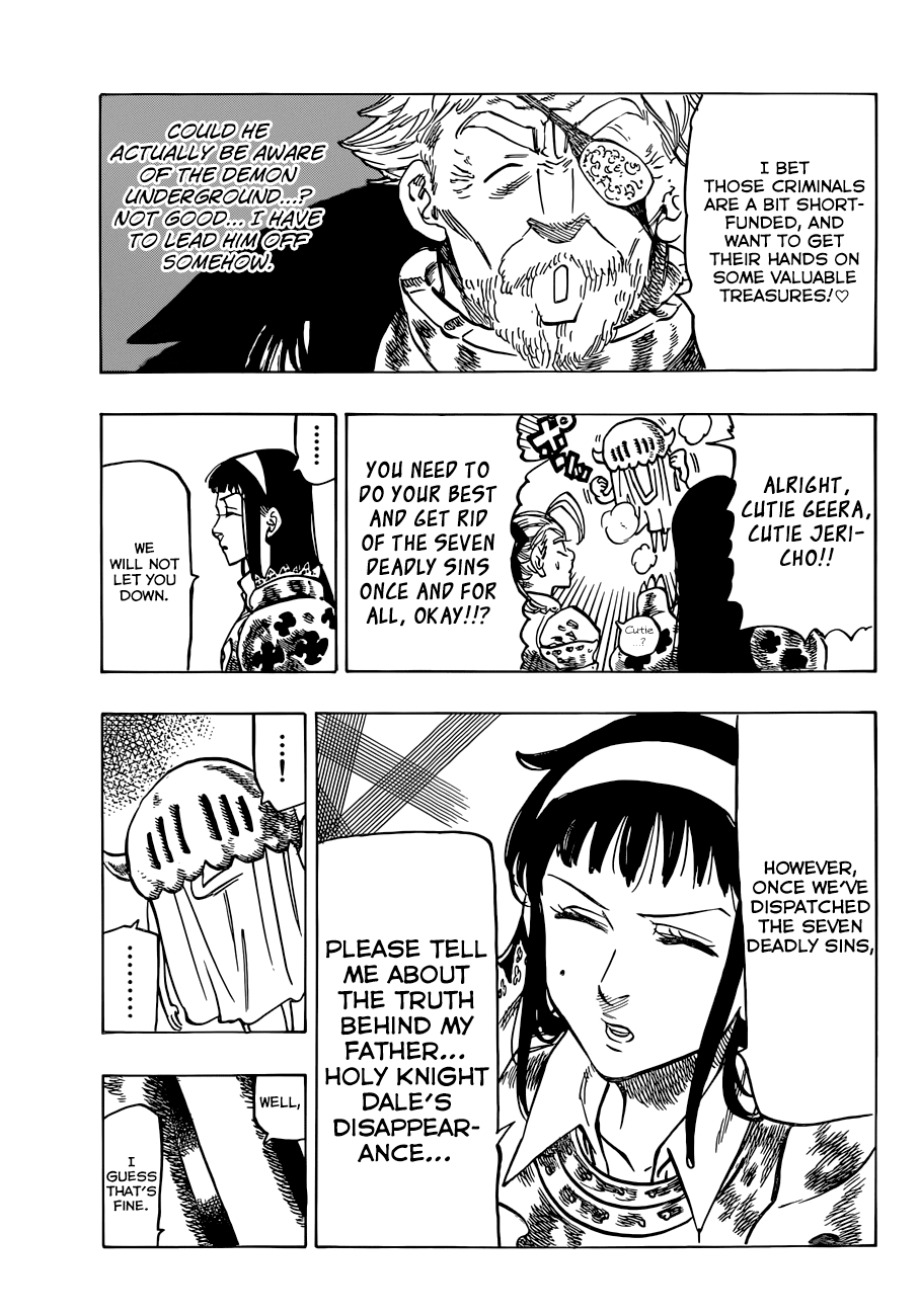 Nanatsu no Taizai Chapter 65 page 16 - Chapter 65: Inescapable Collision