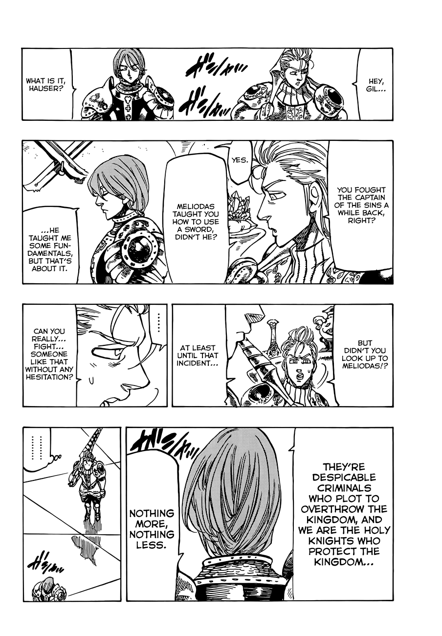 Nanatsu no Taizai Chapter 65 page 17 - Chapter 65: Inescapable Collision