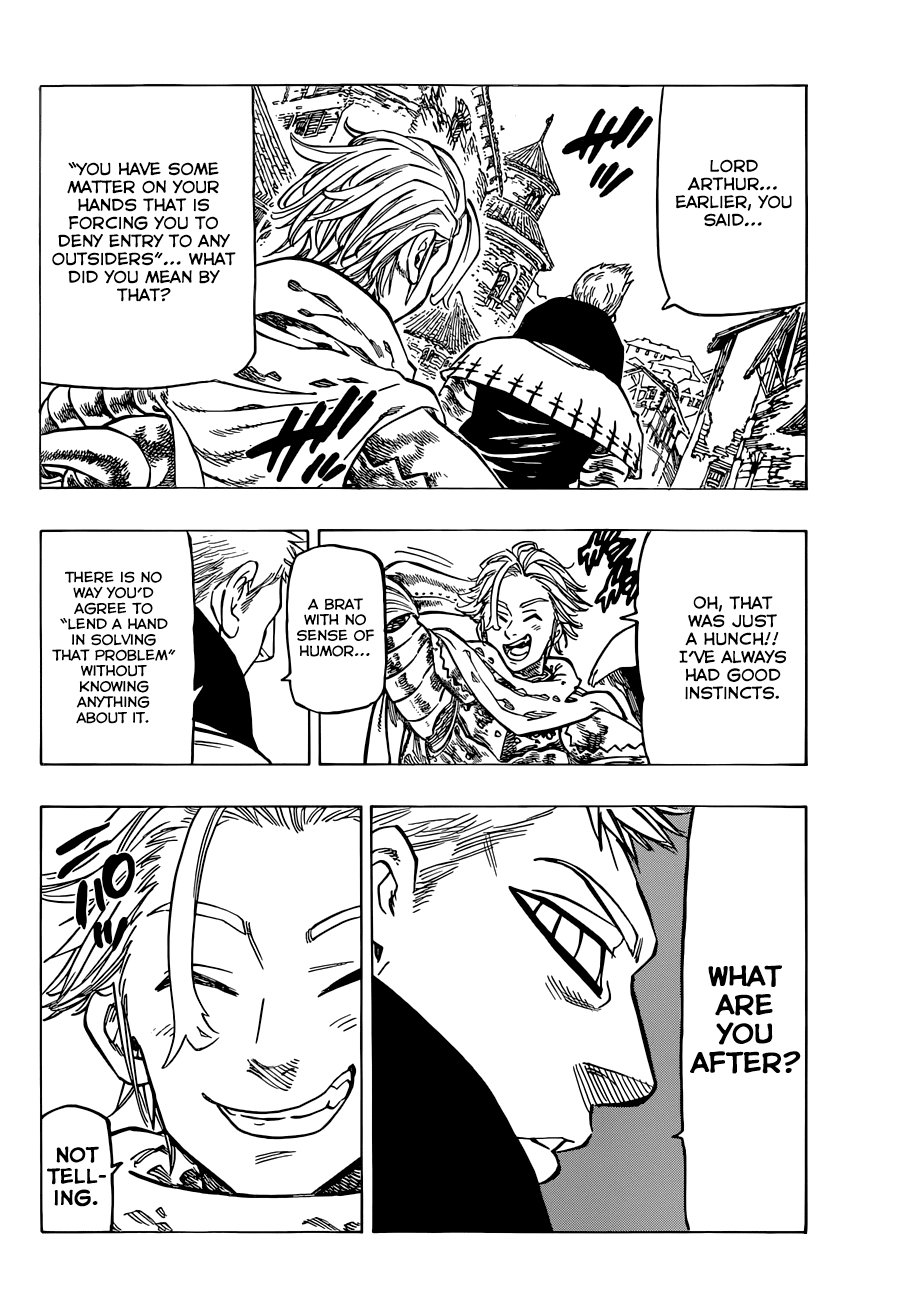 Nanatsu no Taizai Chapter 65 page 3 - Chapter 65: Inescapable Collision