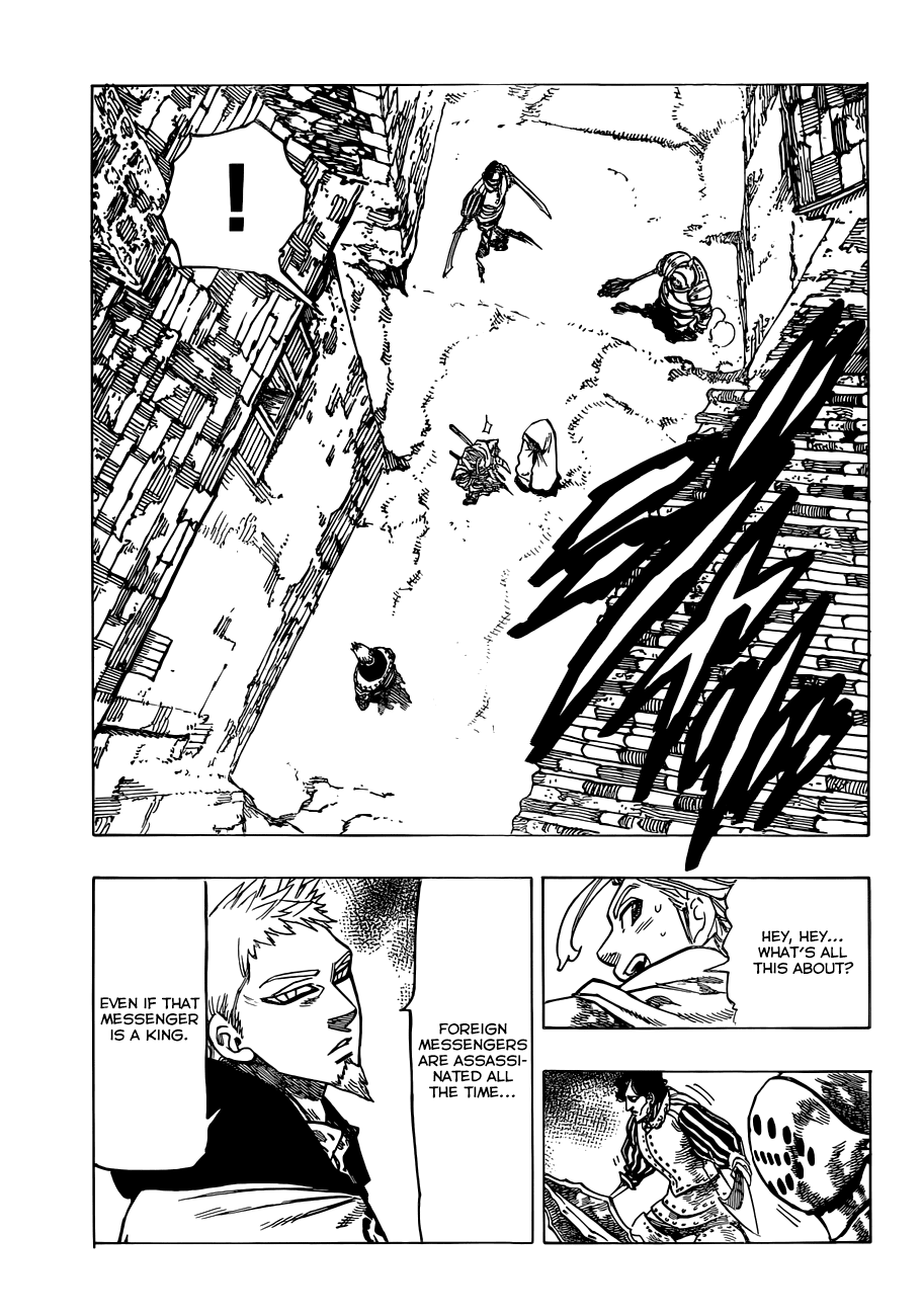 Nanatsu no Taizai Chapter 65 page 4 - Chapter 65: Inescapable Collision