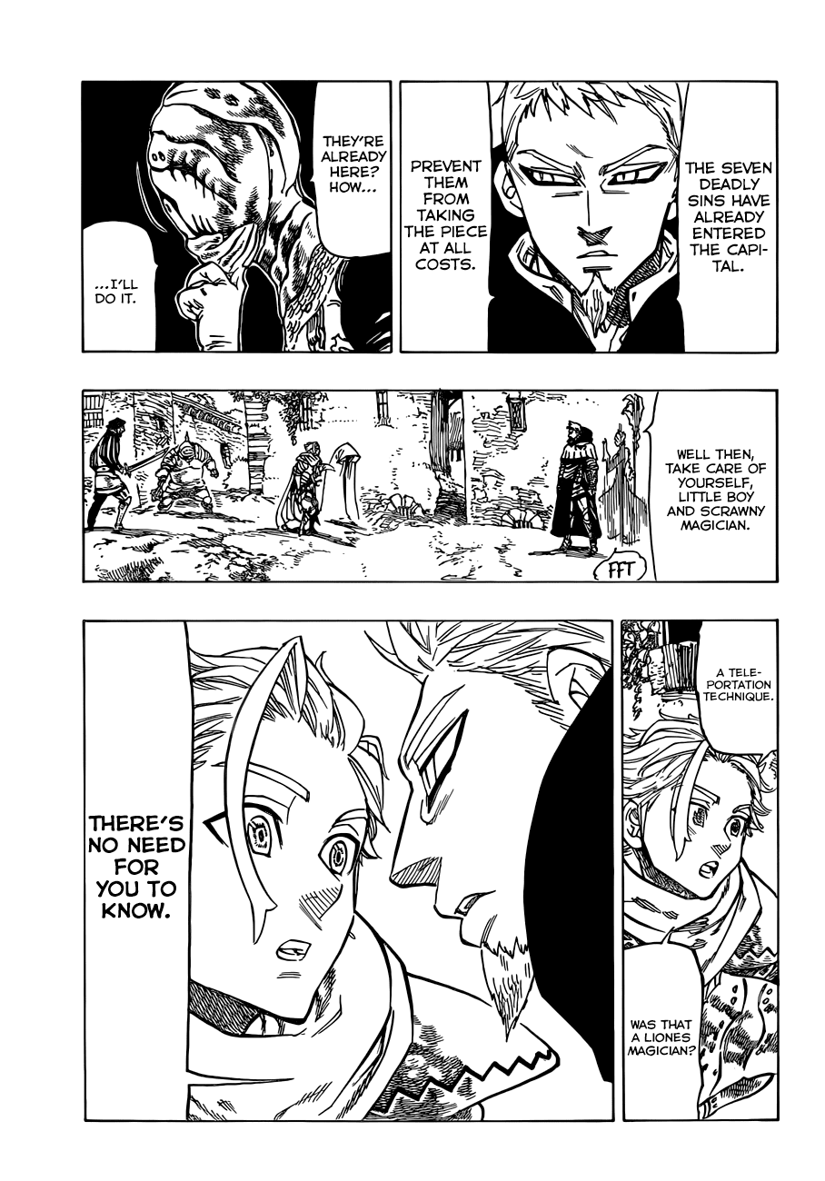 Nanatsu no Taizai Chapter 65 page 6 - Chapter 65: Inescapable Collision
