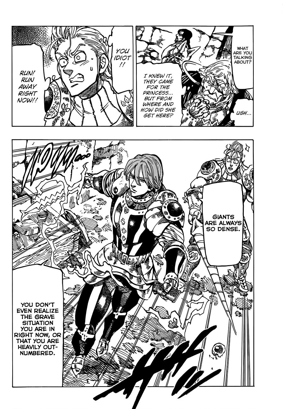 Nanatsu no Taizai Chapter 66 page 8 - Chapter 66: First Sacrifice