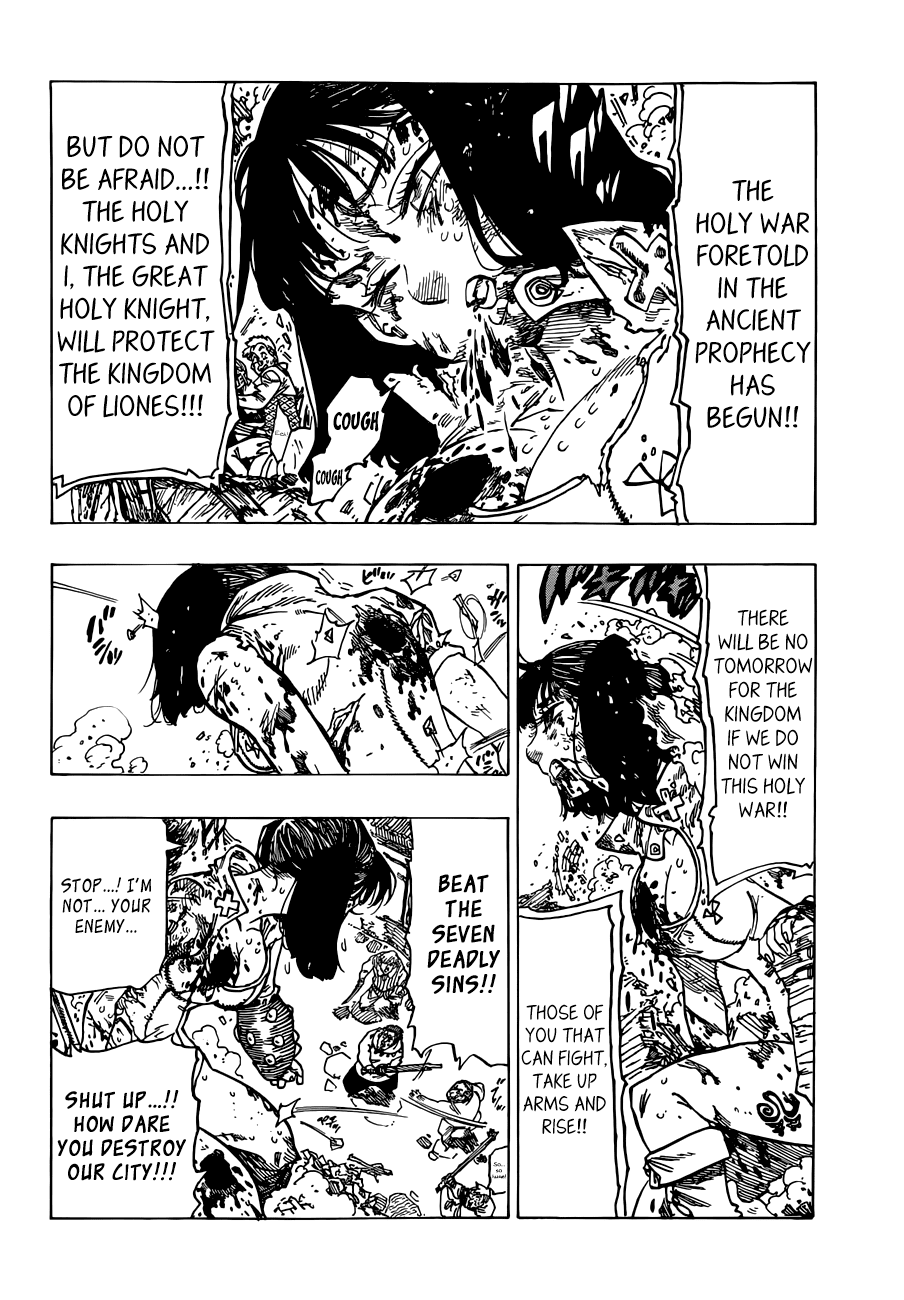 Nanatsu no Taizai Chapter 67 page 10 - Chapter 67: Crack