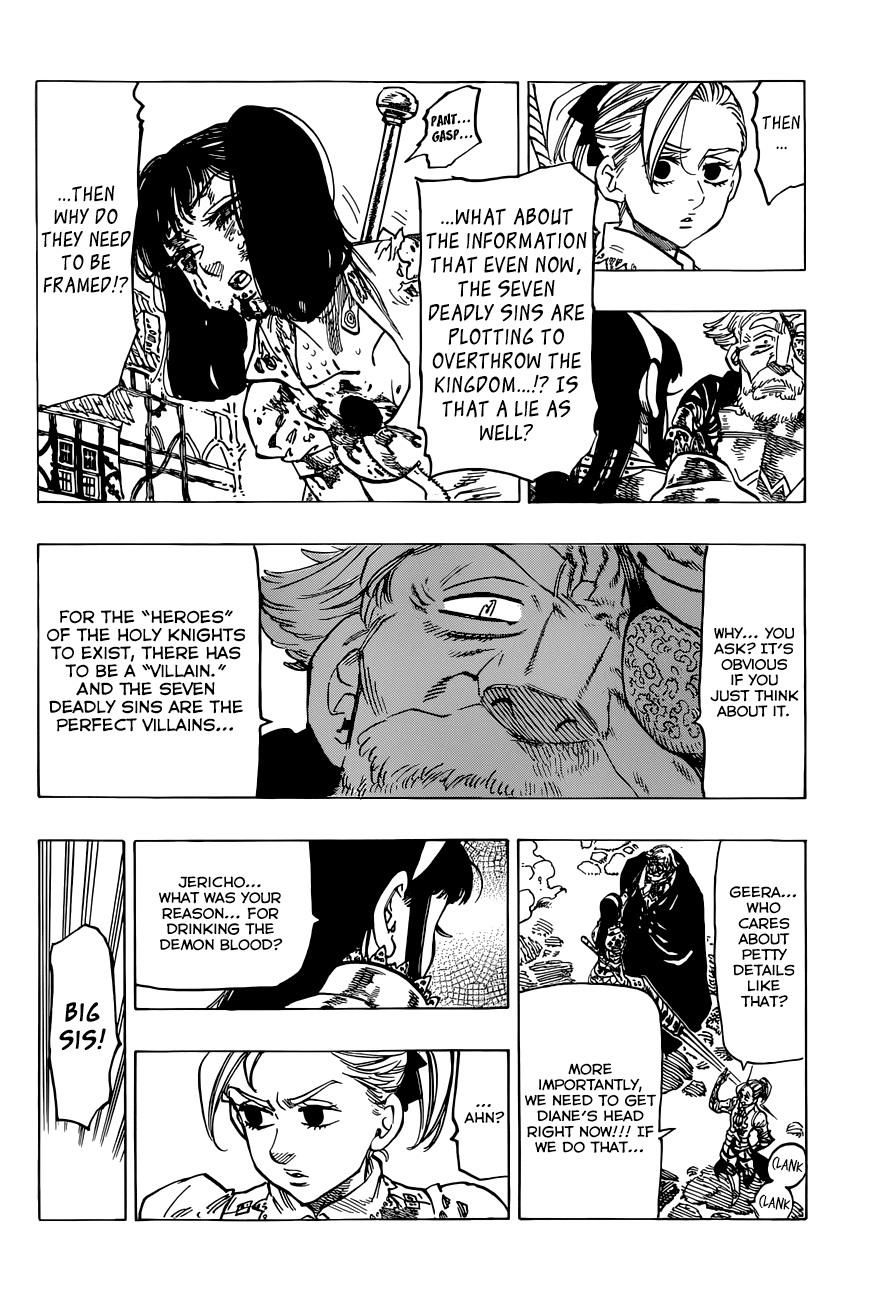 Nanatsu no Taizai Chapter 67 page 14 - Chapter 67: Crack