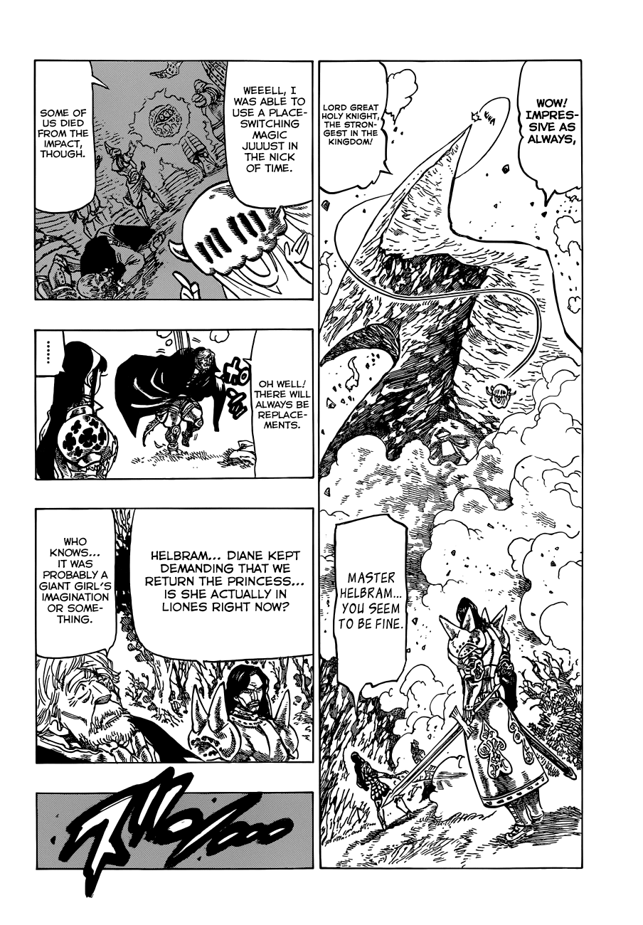Nanatsu no Taizai Chapter 67 page 5 - Chapter 67: Crack