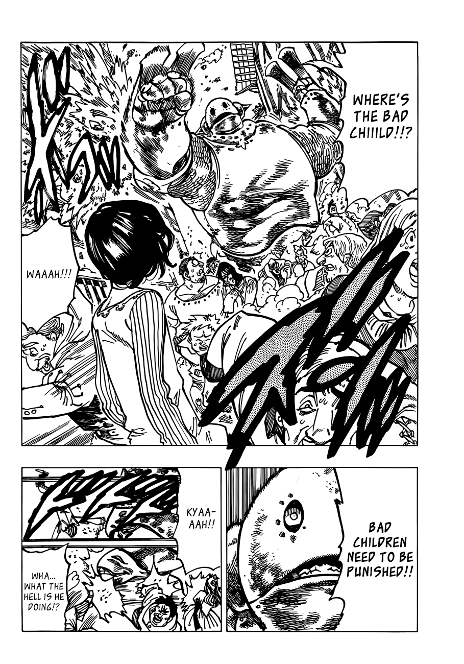 Nanatsu no Taizai Chapter 68 page 13 - Chapter 68: Overwhelming Gap In Fighting Strength