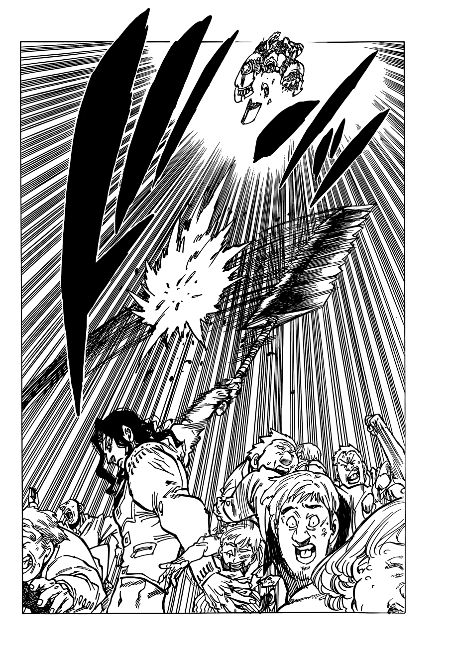 Nanatsu no Taizai Chapter 68 page 15 - Chapter 68: Overwhelming Gap In Fighting Strength