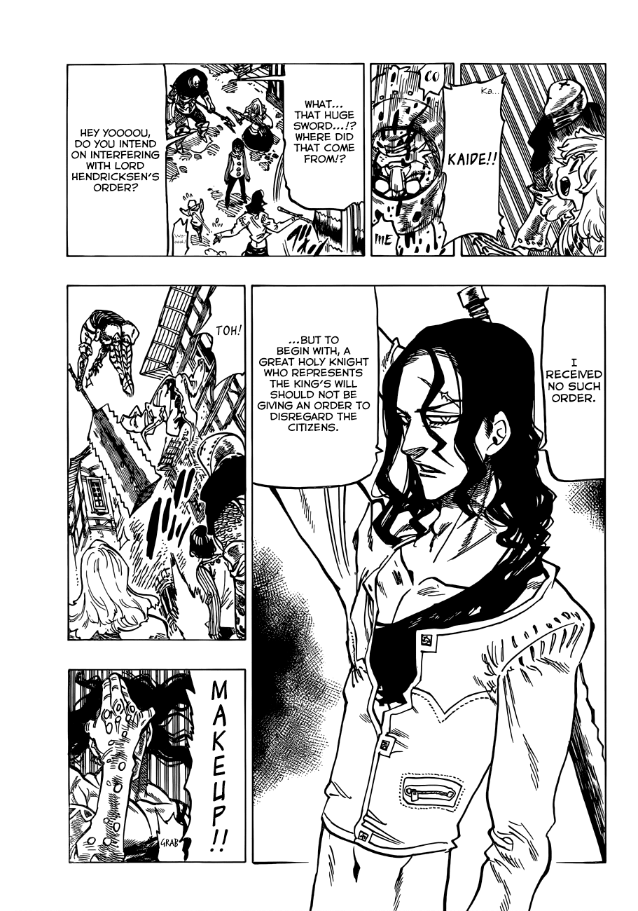 Nanatsu no Taizai Chapter 68 page 16 - Chapter 68: Overwhelming Gap In Fighting Strength