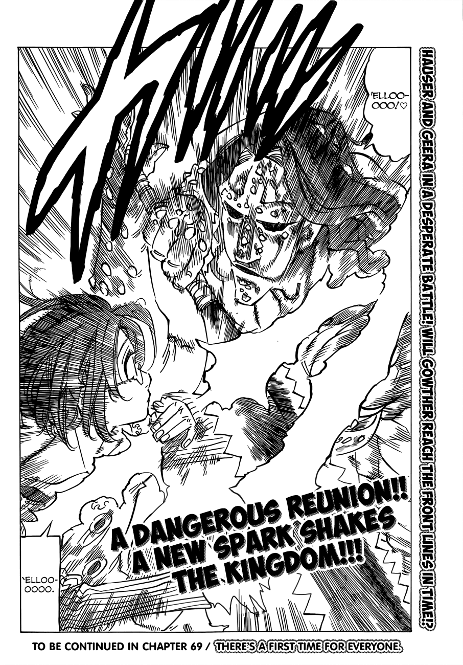 Nanatsu no Taizai Chapter 68 page 19 - Chapter 68: Overwhelming Gap In Fighting Strength