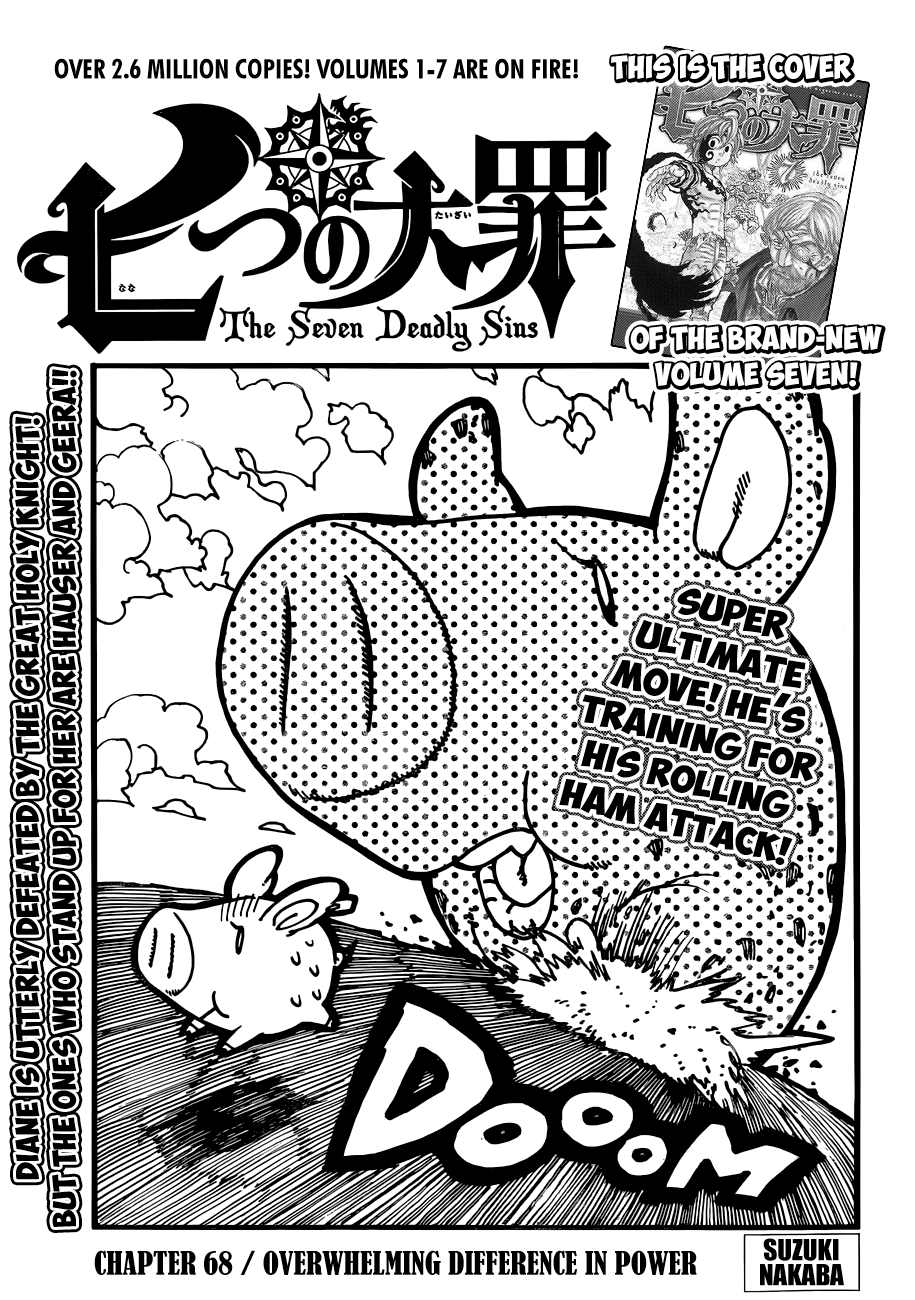 Nanatsu no Taizai Chapter 68 page 2 - Chapter 68: Overwhelming Gap In Fighting Strength