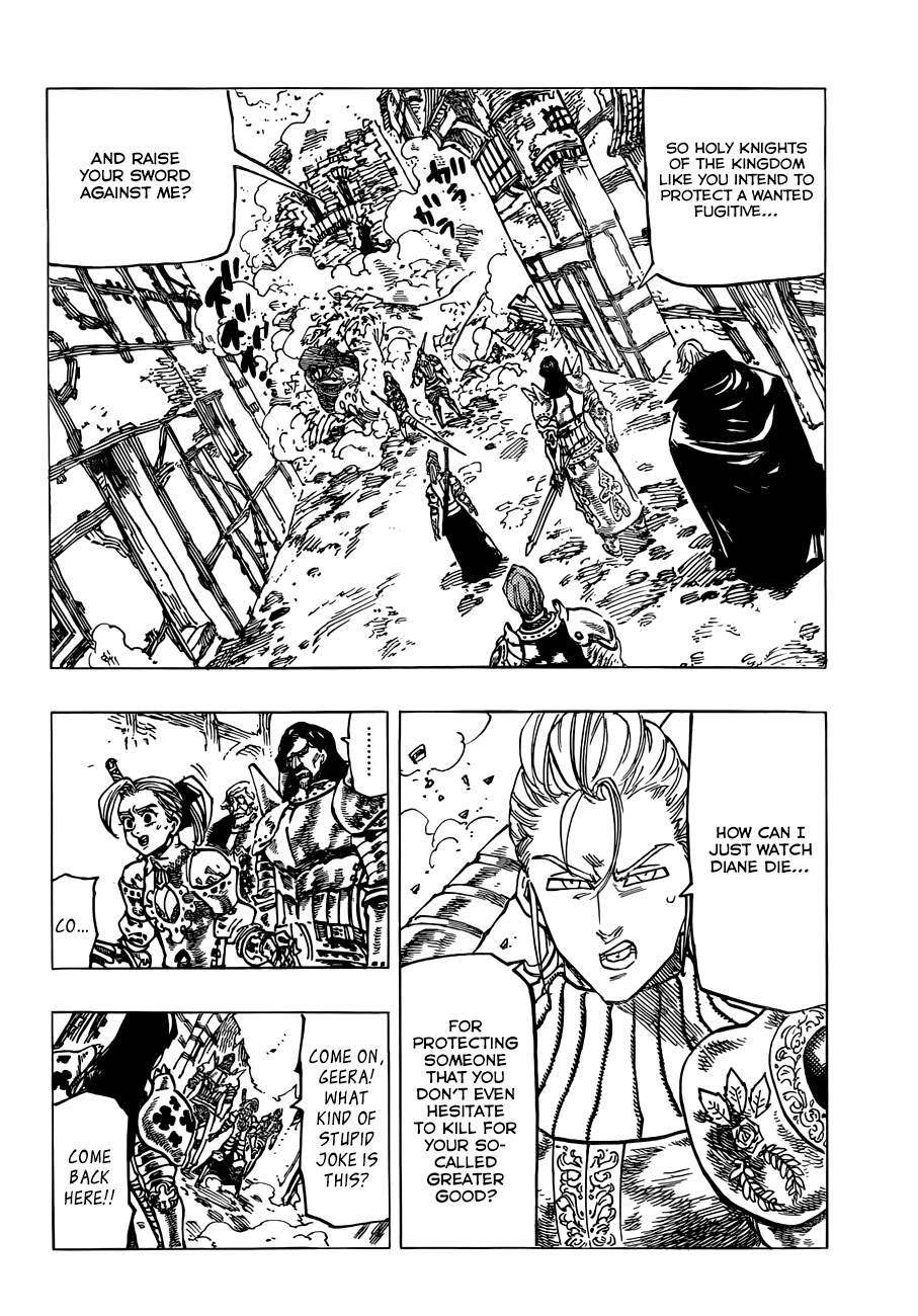 Nanatsu no Taizai Chapter 68 page 3 - Chapter 68: Overwhelming Gap In Fighting Strength