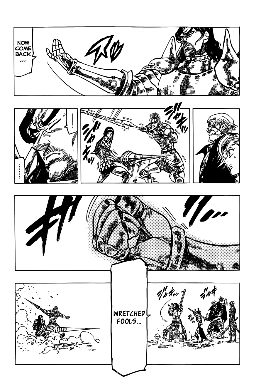 Nanatsu no Taizai Chapter 68 page 5 - Chapter 68: Overwhelming Gap In Fighting Strength