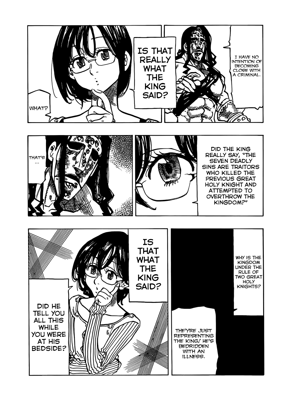 Nanatsu no Taizai Chapter 69 page 12 - Chapter 69: There's A First Time For Everything