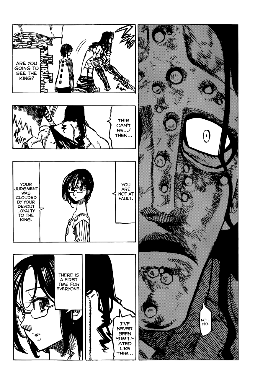 Nanatsu no Taizai Chapter 69 page 13 - Chapter 69: There's A First Time For Everything