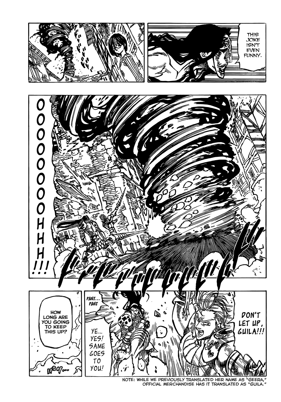 Nanatsu no Taizai Chapter 69 page 14 - Chapter 69: There's A First Time For Everything