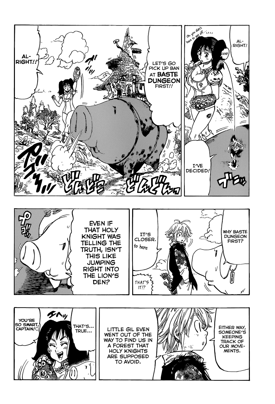 Nanatsu no Taizai Chapter 7 page 13 - Chapter 7: Dark Prisoner