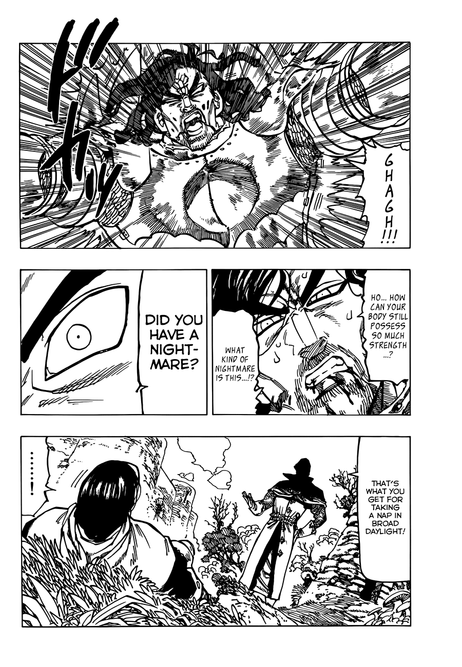 Nanatsu no Taizai Chapter 70 page 10 - Chapter 70: The Hellfire Captain of the Holy Knights