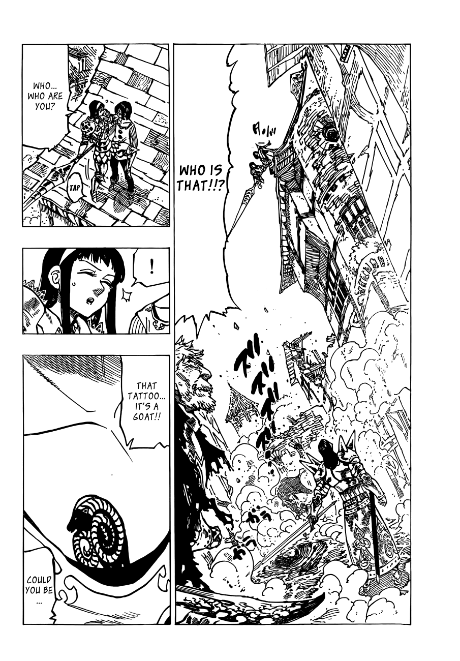 Nanatsu no Taizai Chapter 70 page 3 - Chapter 70: The Hellfire Captain of the Holy Knights