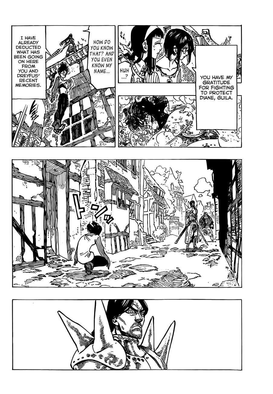 Nanatsu no Taizai Chapter 70 page 5 - Chapter 70: The Hellfire Captain of the Holy Knights