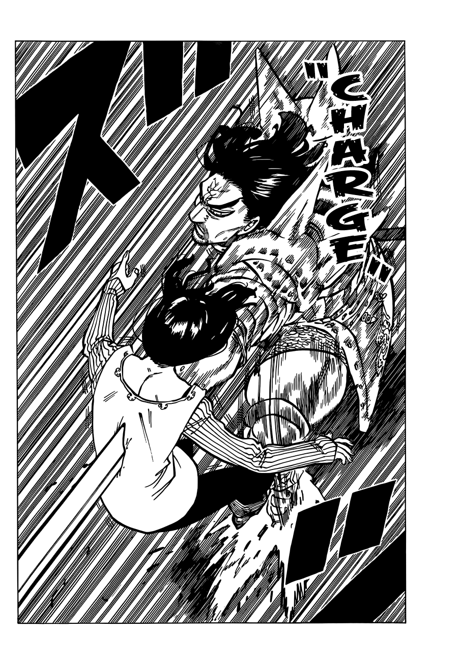 Nanatsu no Taizai Chapter 70 page 7 - Chapter 70: The Hellfire Captain of the Holy Knights