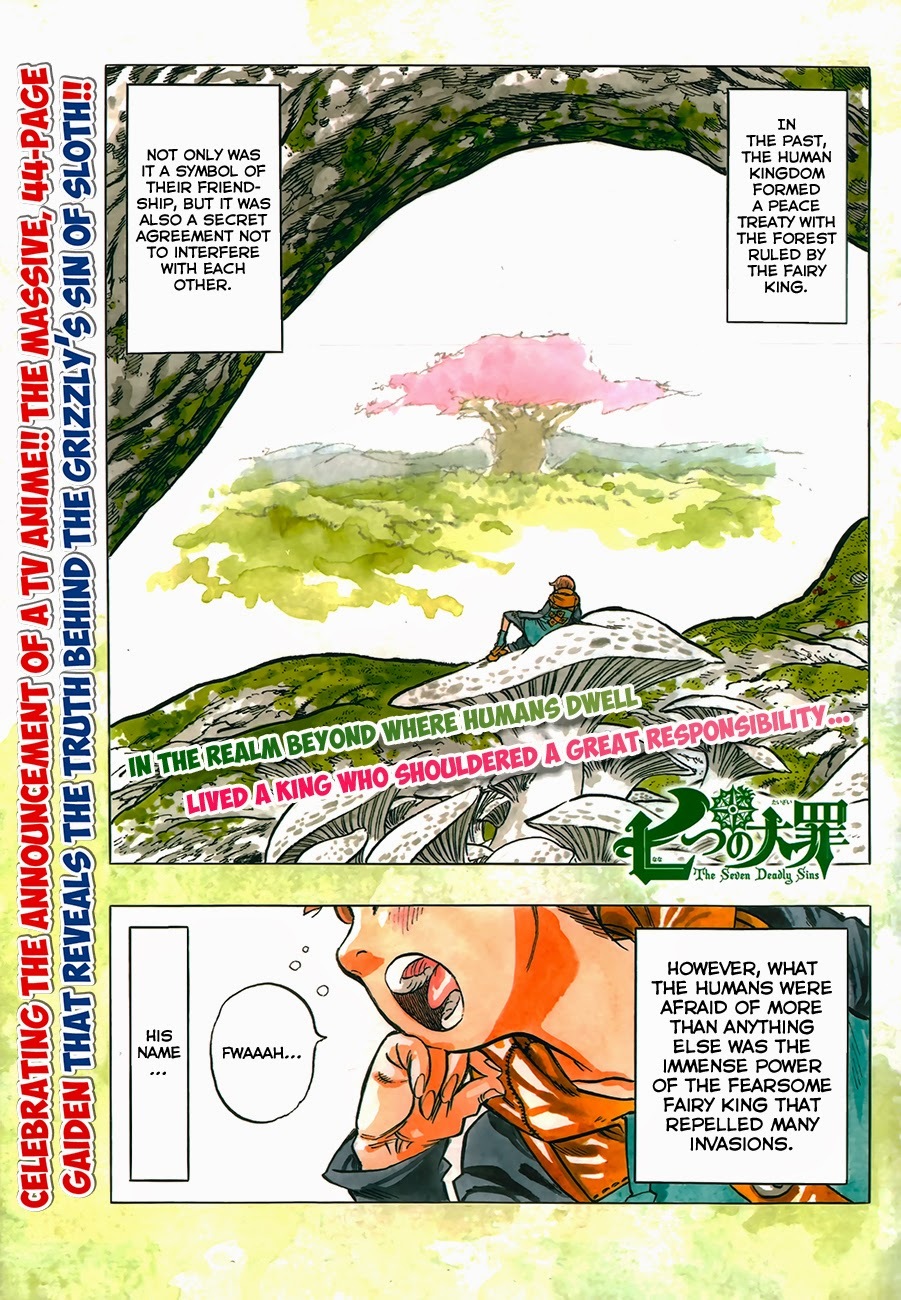 Nanatsu no Taizai Chapter 73.5 page 3 - Chapter 73.5: Side Story - The Fairy King Who Waited In Vain