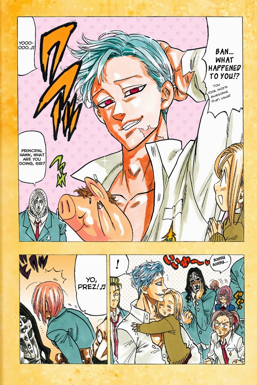 Nanatsu no Taizai Chapter 74.1 page 4 - Chapter 74.1: UNO Gaiden 2 - Student Council President, Gilthunder