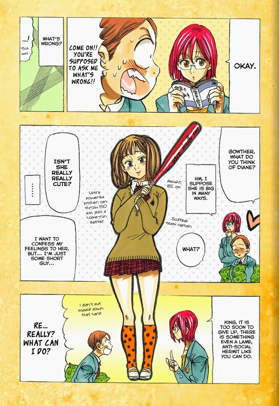 Nanatsu no Taizai Chapter 75.1 page 3 - Chapter 75.1: UNO Gaiden 3 - The Desperate Confession! King with Gowther.