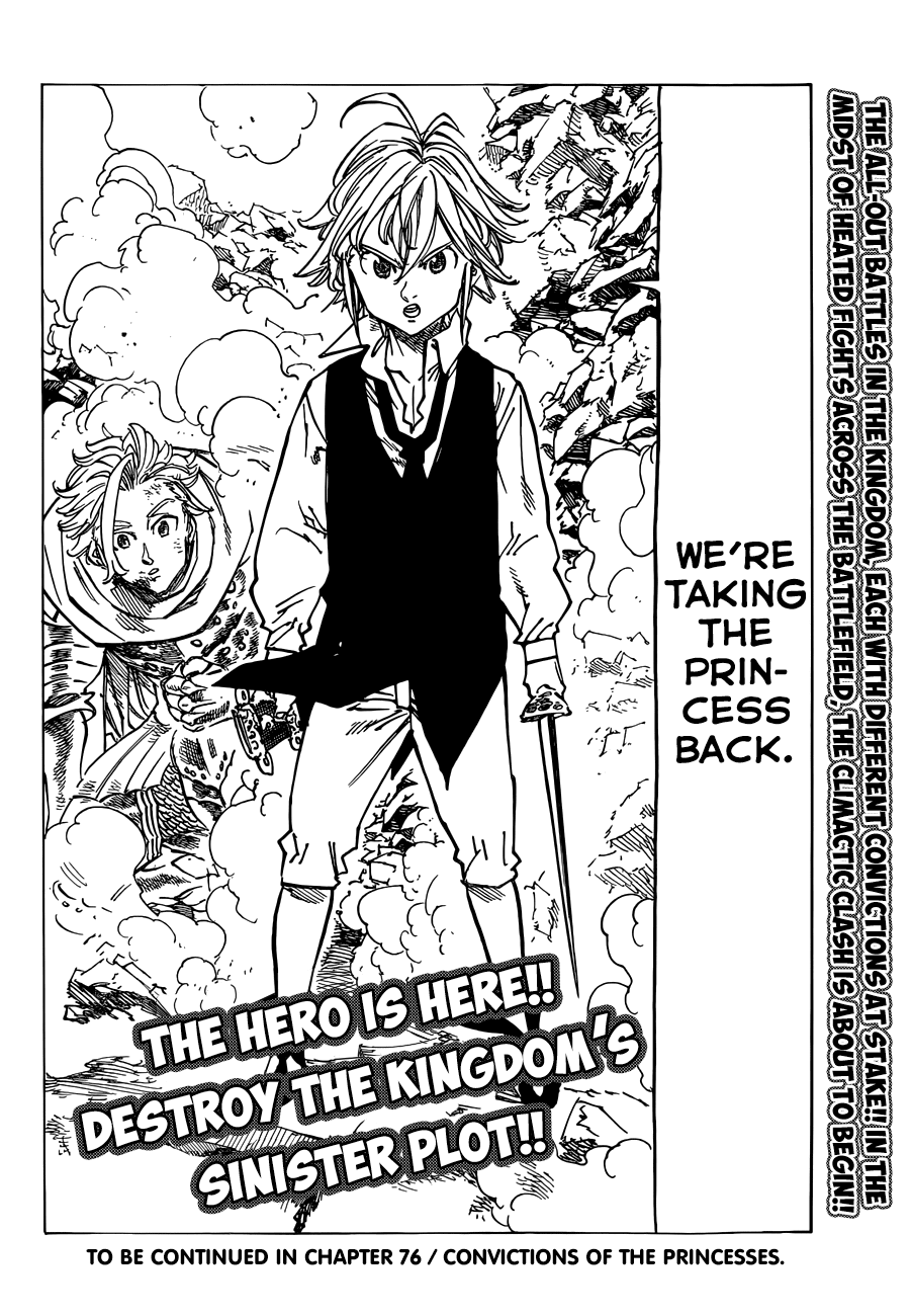 Nanatsu no Taizai Chapter 75 page 20 - Chapter 75: The Reason to be King