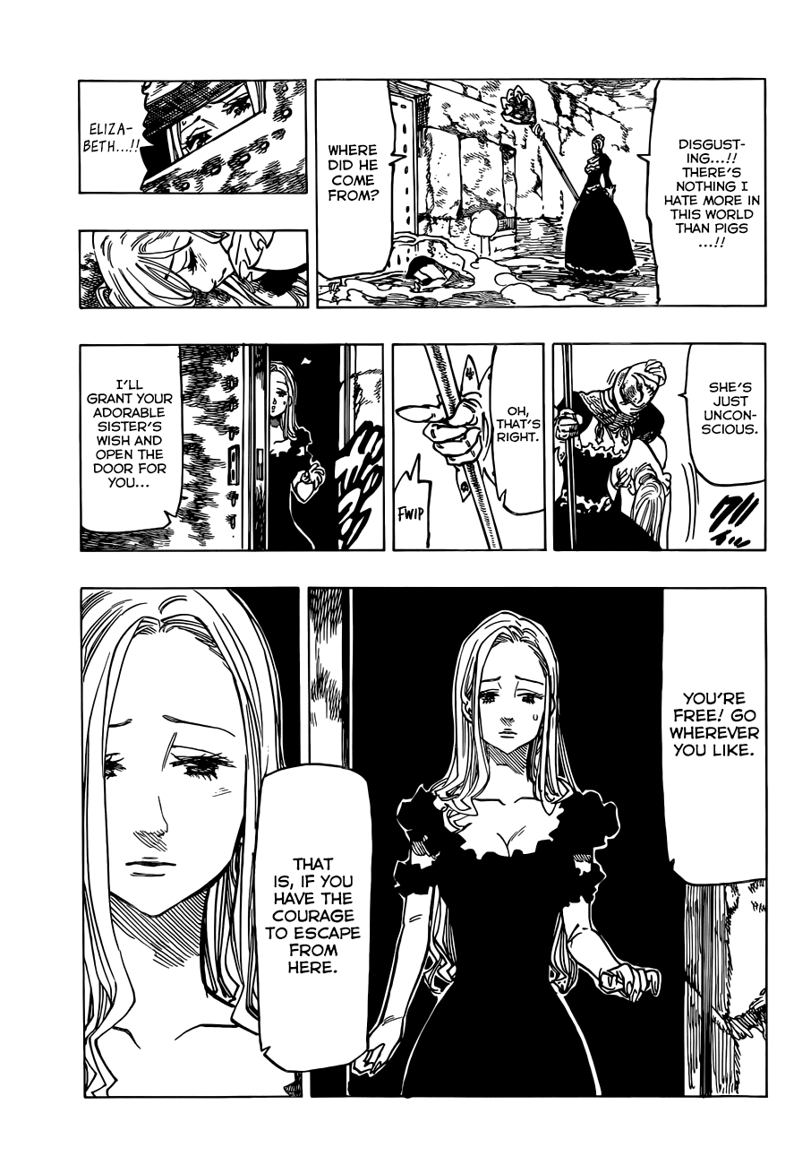 Nanatsu no Taizai Chapter 76 page 14 - Chapter 76: The Princesses' Feelings