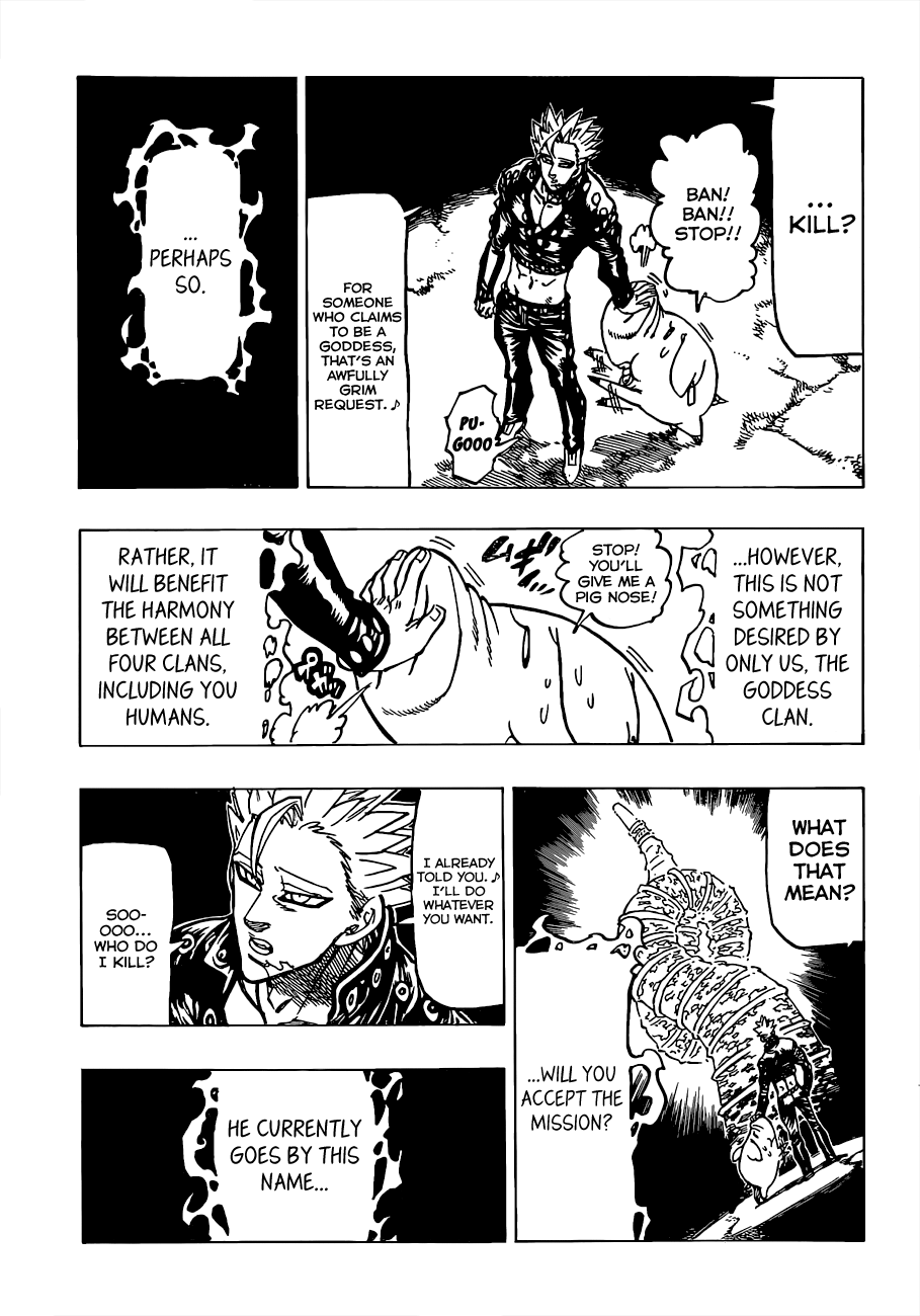 Nanatsu no Taizai Chapter 78 page 19 - Chapter 78: In Exchange For My Life