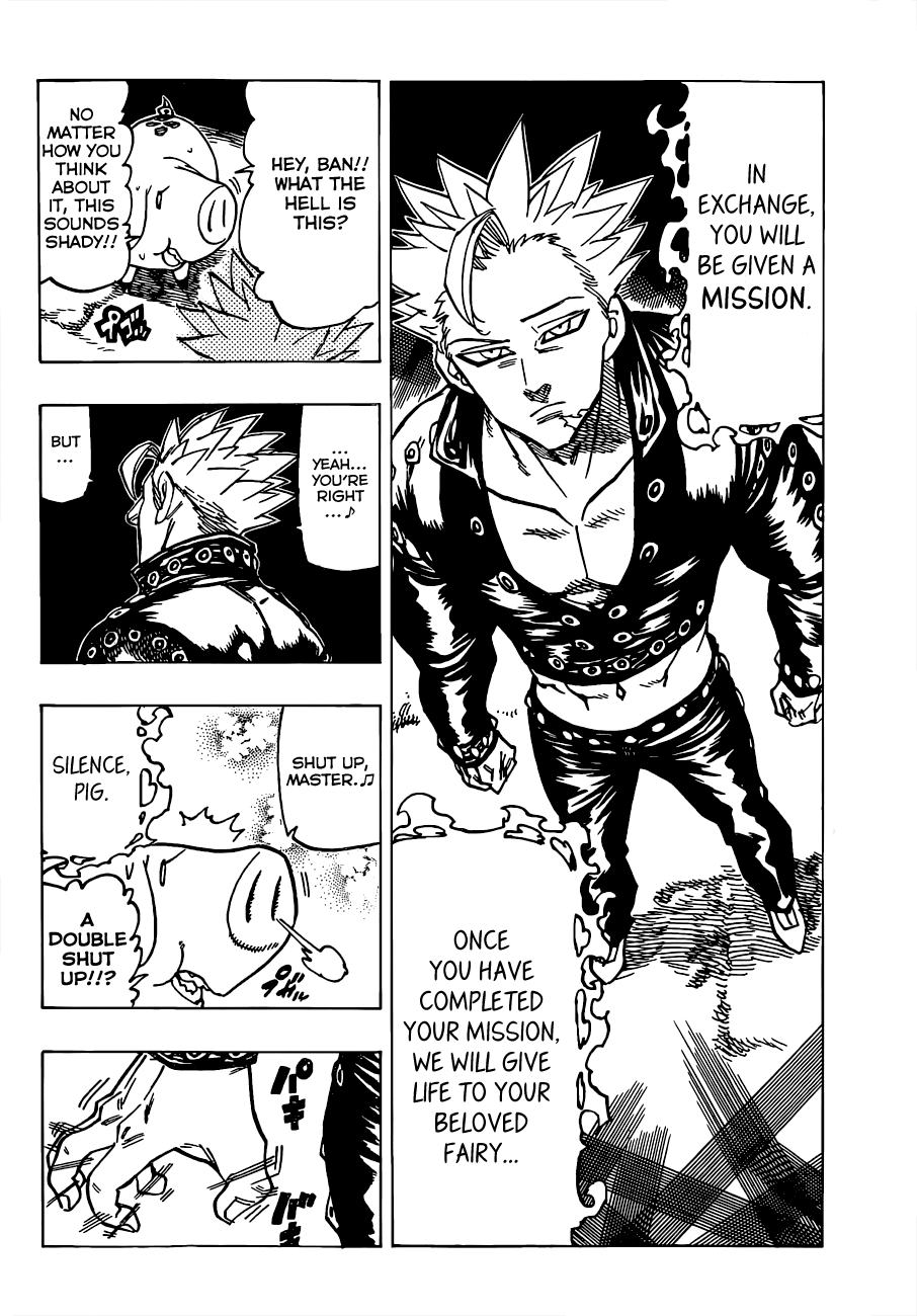 Nanatsu no Taizai Chapter 78 page 8 - Chapter 78: In Exchange For My Life