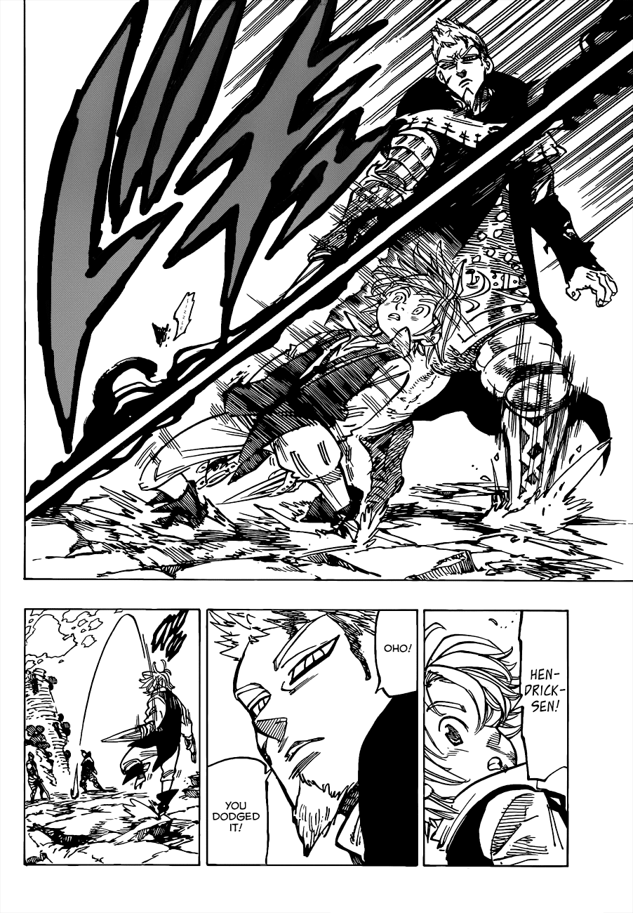Nanatsu no Taizai Chapter 80 page 11 - Chapter 80: A Dramatic Surge of Reversal