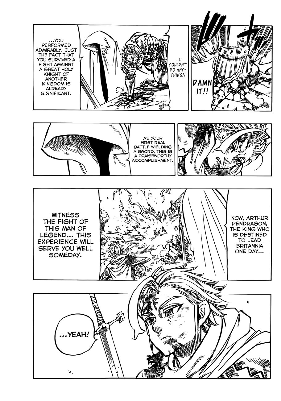 Nanatsu no Taizai Chapter 80 page 14 - Chapter 80: A Dramatic Surge of Reversal